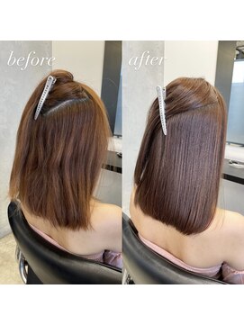 サロウィン 池袋(SALOWIN) 【 before & after 】美髪縮毛矯正 × 髪質改善 #168