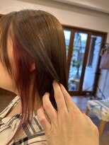 テテ(TETE)&nbsp;ピンクインナーカラー