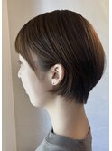 すっきり端正な洗練ショート