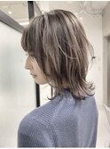横顔も可愛い☆ミディアムネオウルフ　ウルフカット