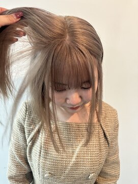 カシェル(cashel) 肌馴染みのいいベージュとボブ