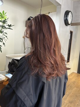 カールム(carlm) 【薬院・今泉carlm/上川美幸】　春ピンクカラー