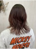 20代30代40代大人可愛いグラデーションハイレイヤーセミロング