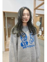 透け感カラー