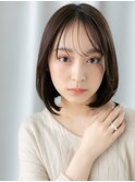オリーブブラウン乾かすだけワンカールロブq古河20代30代40代