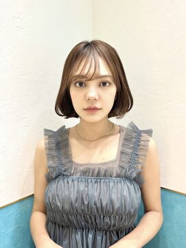ロンド レグリーズ 立川(Lond leglise) マロンベージュ/ボブ/前髪/レイヤー/髪質改善/縮毛矯正/立川