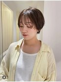 レイヤーショートボブ
