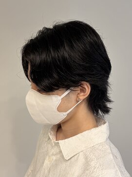 ニアウ 伊勢崎連取店(Niau) センターパートニュアンスパーマフェザーパーマトリートメント