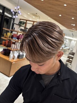 サラビューティーサイト 志免店(SARA Beauty Sight) 【Haru】メンズバレイヤージュ/デザインカラー/ブリーチ