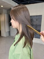 ヘアー アイス ルーチェ(HAIR ICI LUCE)&nbsp;ブリーチなしオリーブカラーオリーブグレージュ/中西