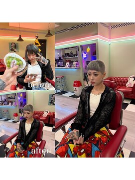 ゴリラ(GORILLA) -80's American barber shop-