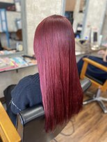 ハレ(80)&nbsp;大人かわいいチェリーレッドカラー