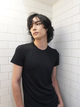 ヒメル(HML U/2A) 今話題！マッシュウルフ/メンズパーマ