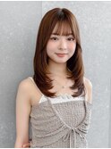 似合わせカット/ダークアッシュ/バタフライカット/川崎42