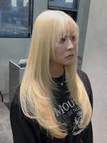エル オオサカ 心斎橋店(L. OSAKA)&nbsp;ブロンドカラー/レイヤーカット