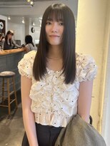 マカロニコースト(macaroni coast) 前髪あり顔周りレイヤーロングレイヤー
