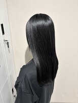 パプス ド コワフュール 川西能勢口店(Pap's de coiffeur) ブリーチで落とせる黒髪カラー*