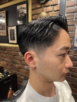 ブロートーキョーバーバーショップ 神田店(Bro Tokyo BARBERSHOP)&nbsp;七三分け