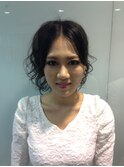 結婚式,二次会,パーティーOKルーズ!ウェービーポニー―テール