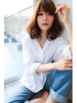 オーシャン(Ocean)&nbsp;[OCEAN Hair&Life]エフォートレスな大人ふわミディ☆