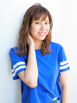 ルティア(Lutia)&nbsp;斜めバング ニュアンスウェーブ★★