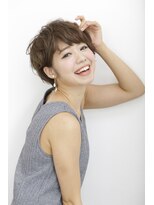 ヘアアンドケア エジェリラボ(hair&care egerie lab)&nbsp;アッシュベージュで作る柔らかショート
