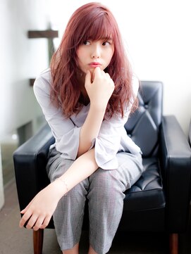 クレール 塚口店(CREER) ピンクパールカラー_差が出る大人のきれいめセミロング_3