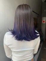 ジーナ(XENA)&nbsp;グレーアッシュ×ヴァイオレット