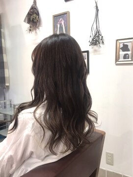 ケースプラスグリーン(CASE+GREEN) ◎カーキグレージュ×ロング