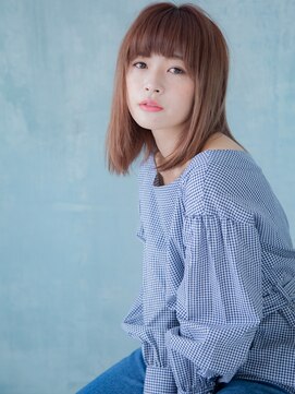 キャシー 行徳店(Cathy) ナチュラルストレートなセミディ【行徳】
