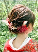 ふわふわドライシニヨン