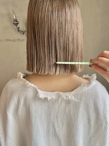 アンリ(Henri)&nbsp;【かしむらゆうか】血色UPラベンダーベージュ/ボブ