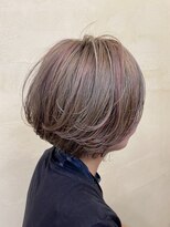 ザサロン(The SALON)&nbsp;ショートボブ×ハイライト