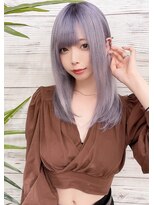 カプセル シンジュク(CAPSULE)&nbsp;☆CAPSULE☆シルバーアッシュ　シールエクステ