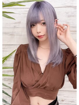 カプセル シンジュク(CAPSULE) ☆CAPSULE☆シルバーアッシュ シールエクステ