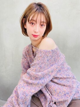 アルテ(ARTE) 【ARTE表参道/青山】小顔カット グレージュ