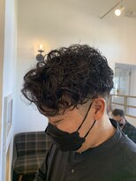 ヘアー ミュゼ 大西店(HAIR Musee)&nbsp;かきあげパーマスタイル