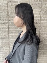 クイントネオリーブ 自由が丘正面口店(quint:neolive)&nbsp;顔周りカット × blue black