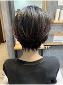 ナチュラルショートボブスタイル!