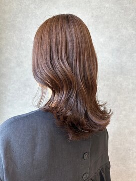 オブジェ シエル(obje't ciel) 【obje't ciel】艶髪レイヤーミディアム【山口　紗季】