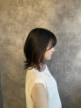 ウィート(wheat) くびれレイヤー×インナーカラー