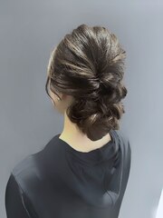 結婚式ヘアアレンジ