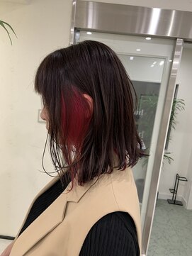 ウィット(8) インナーカラー×pink