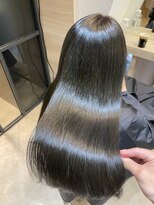 エクラート リラ 立川店(ECLART lilas.) くすみカラーロングヘアスタイル【半個室/マンツーマン施術】