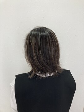 シエル 立川店(CIEL) 【CIEL 佐藤】くびれボブ　ハイライト
