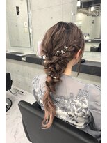 エンディアリング 東銀座(Endearing)&nbsp;銀座/東銀座/切りっぱなしボブ/エアリーロング/ブラウン