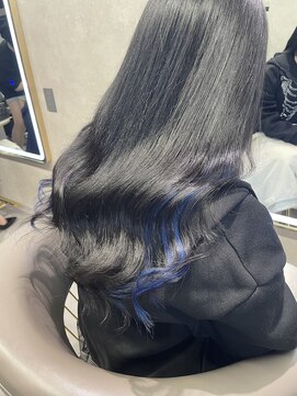 ニーナ ビューティーサロン(NINA Beauty Salon) インナーブルー♪#エクステインナー#インナー