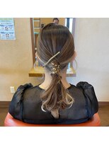 シェロヘア(cielo HAIR)&nbsp;シンプルポニー