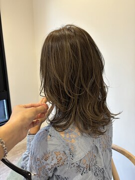 ココア(cocoa) 柔らかベージュとふんわりレイヤー