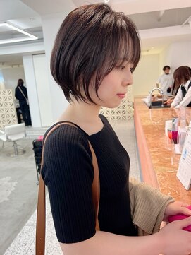 ノエ ナゴヤ(NOE NAGOYA) ショートカット×透明感カラーN-32